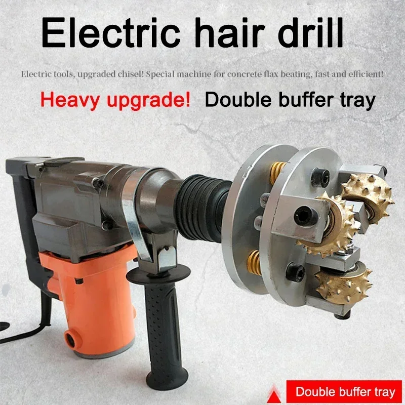 New Electric Gouge Machine Handheld Concrete Road Bridge Dam Tunnel Stone Lychee Chiseling Wool Head Planing Wall Machine
New Electric Gouge Machine Handheld Concrete Road Bridge Dam Tunnel Stone Lychee Chiseling Wool Head Planing Wall Machine