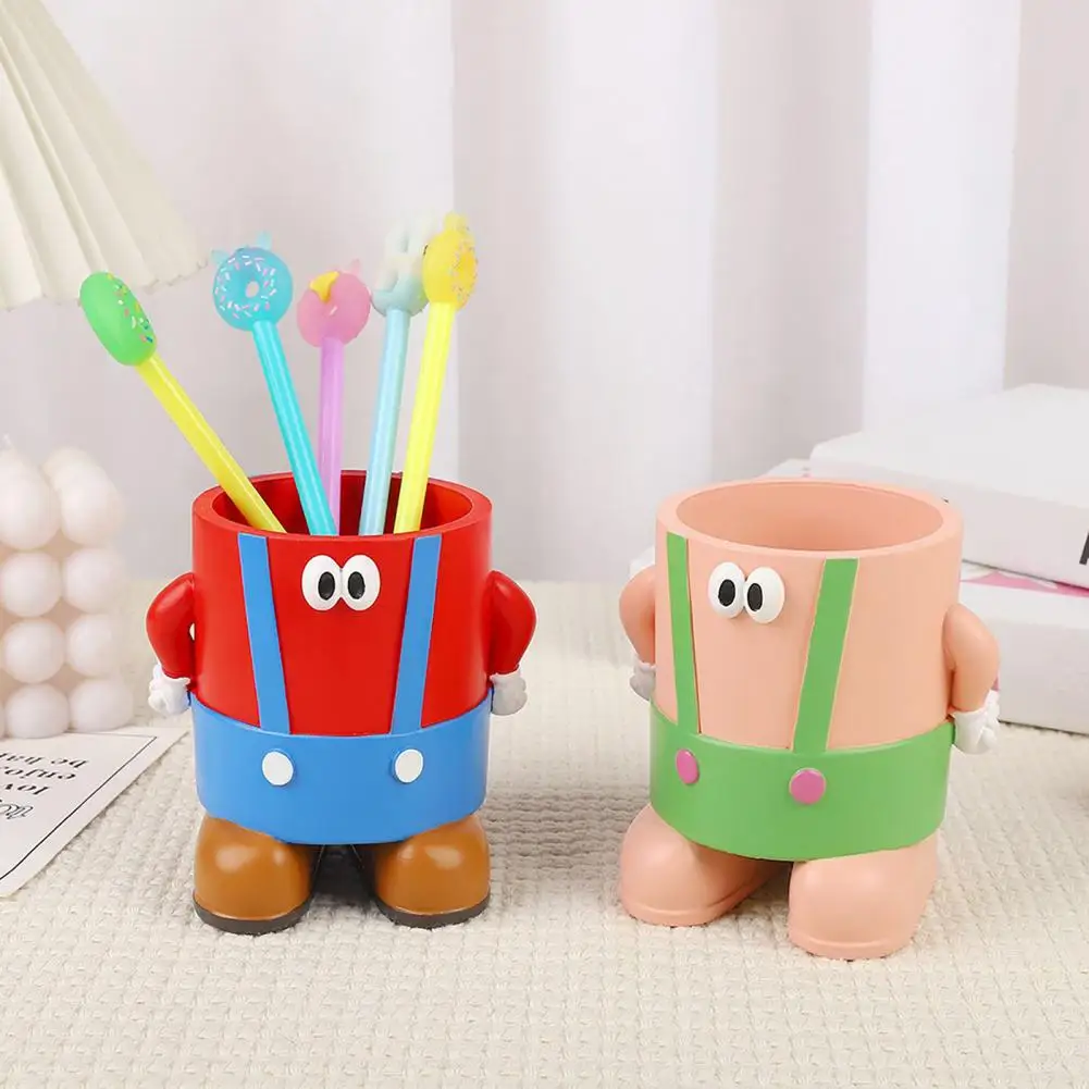 Desk Pencil Holder Colorful Cartoon Pen Organizer Makeup Brushes Toothbrush Holder Multi-functional Pen Stand Desktop Ornament
Desk Pencil Holder Colorful Cartoon Pen Organizer Makeup Brushes Toothbrush Holder Multi-functional Pen Stand Desktop Ornament