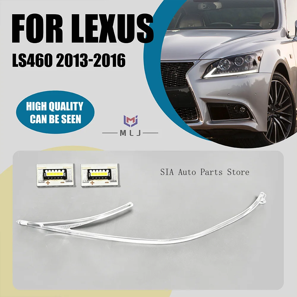 White LED Angel Eye DRL Chip and Light Guide Tube For LEXUS LS460 2013-2016 Source Board chip car Headlight Accessories
White LED Angel Eye DRL Chip and Light Guide Tube For LEXUS LS460 2013-2016 Source Board chip car Headlight Accessories