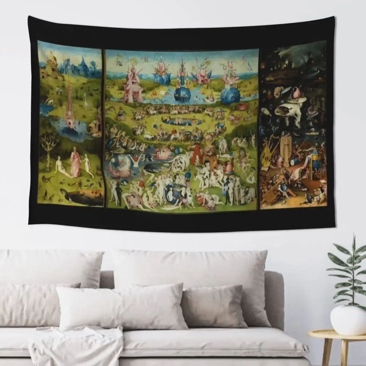 The Garden of Earthly Delights by Hieronymus Bosch (1480-1505) Tapestry Wallpapers Home Decor Carpet Wall Tapestry
The Garden of Earthly Delights by Hieronymus Bosch (1480-1505) Tapestry Wallpapers Home Decor Carpet Wall Tapestry