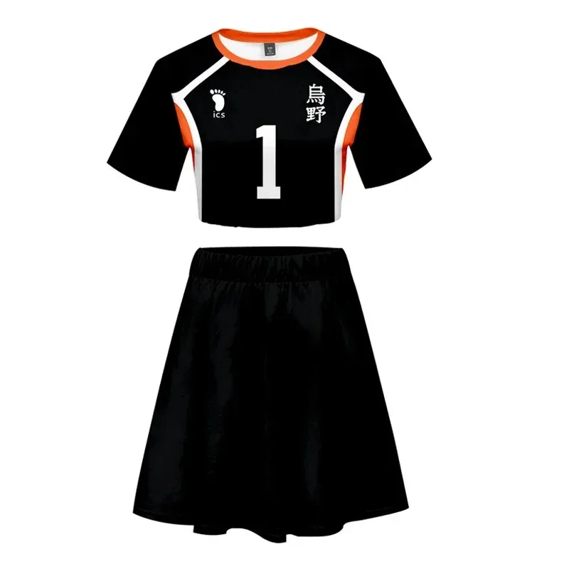 Anime Haikyuu Cosplay Costume Cheerleading Short Skirt Woman Summer Suits Carnival Performance Costume
Anime Haikyuu Cosplay Costume Cheerleading Short Skirt Woman Summer Suits Carnival Performance Costume