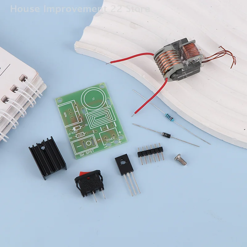 15KV High Frequency DC High Voltage Arc Ignition Generator Inverter Boost Step Up 18650 DIY Kit U Core Transformer Suite 3.7V
15KV High Frequency DC High Voltage Arc Ignition Generator Inverter Boost Step Up 18650 DIY Kit U Core Transformer Suite 3.7V