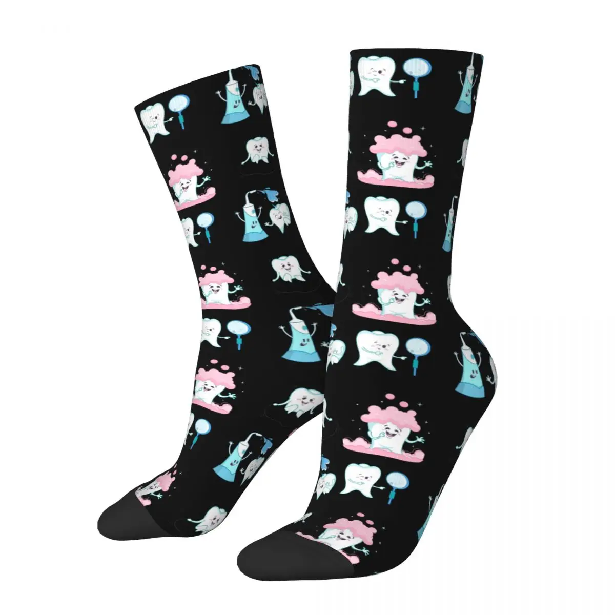 Funny Dentist Teeth Socks Harajuku Super Soft Stockings All Season Long Socks Accessories for Man's Woman's Birthday Present
Funny Dentist Teeth Socks Harajuku Super Soft Stockings All Season Long Socks Accessories for Man's Woman's Birthday Present