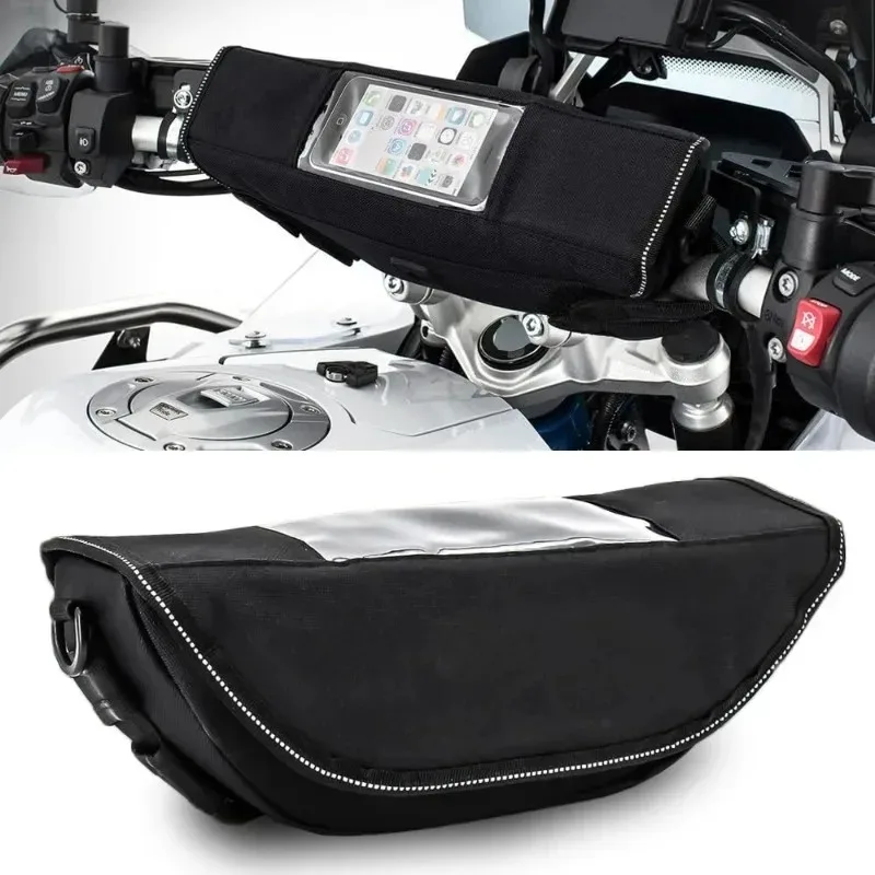 Motorcycle Waterproof Handlebar Bag with Touchscreen Phone Storage Bag Travel Storage Bag for Triumph Motorcycle
Motorcycle Waterproof Handlebar Bag with Touchscreen Phone Storage Bag Travel Storage Bag for Triumph Motorcycle