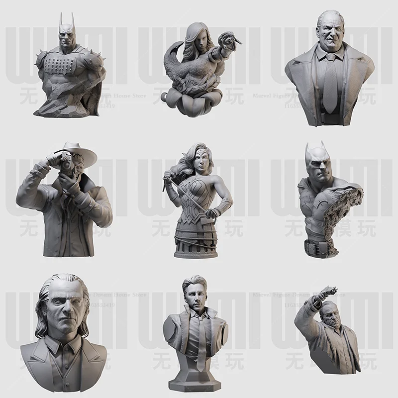 1/16 1/10 масштаб Black Society Boss Oswald Money Ability злодей DIY самостоятельная сборка GK 3D смола без цоколя белый бюст модель куклы
1/16 1/10 масштаб Black Society Boss Oswald Money Ability злодей DIY самостоятельная сборка GK 3D смола без цоколя белый бюст модель куклы