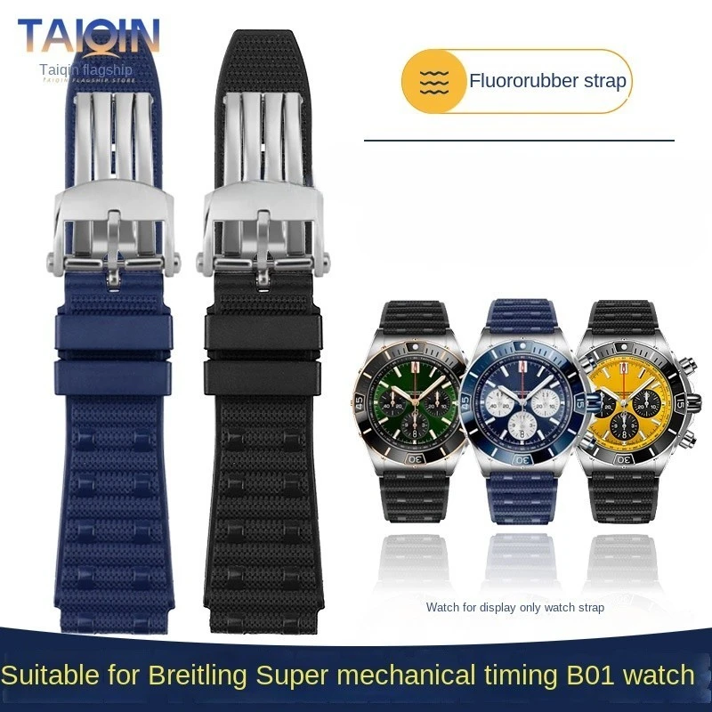 Ремешок резиновый для супер механического хронографа Breitling B01, мужской браслет из нержавеющей стали с пряжкой, 22 мм 24 мм
Ремешок резиновый для супер механического хронографа Breitling B01, мужской браслет из нержавеющей стали с пряжкой, 22 мм 24 мм