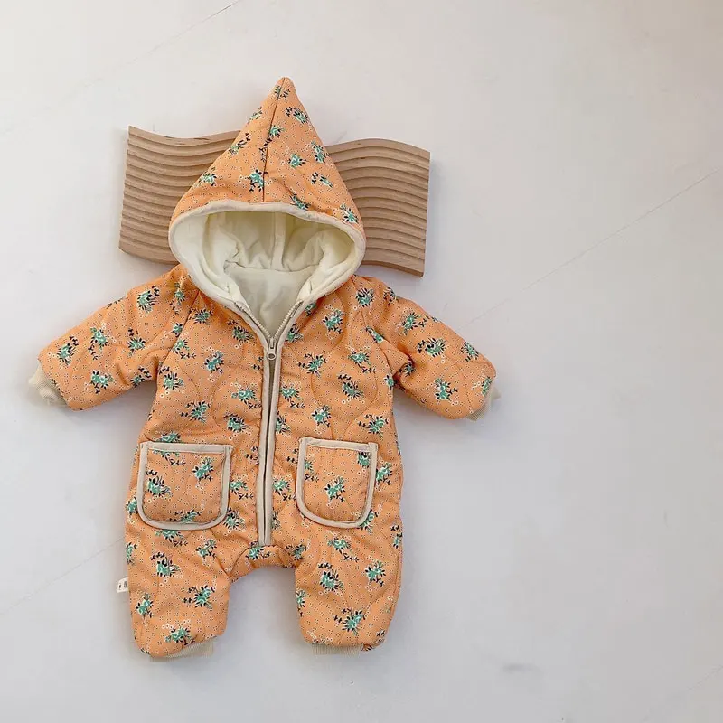 Long Sleeve Hoodie Newborn Clothes Girls Rompers Cartoon Baby Boys Romper Winter Warm Infant Clothing 3-18 Months
Long Sleeve Hoodie Newborn Clothes Girls Rompers Cartoon Baby Boys Romper Winter Warm Infant Clothing 3-18 Months
