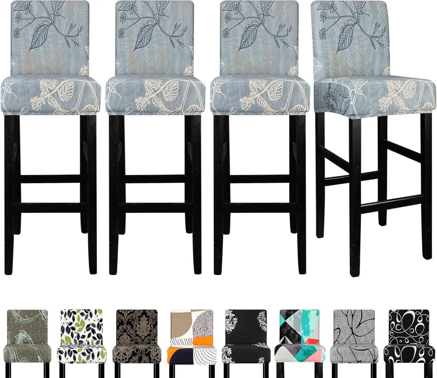 Bar Stool Chair Covers Set Of 4,Jacquard Bar Stool Cover Barstool Covers Slipcovers Stretch Bar Stool Covers With Backs Bar
Bar Stool Chair Covers Set Of 4,Jacquard Bar Stool Cover Barstool Covers Slipcovers Stretch Bar Stool Covers With Backs Bar