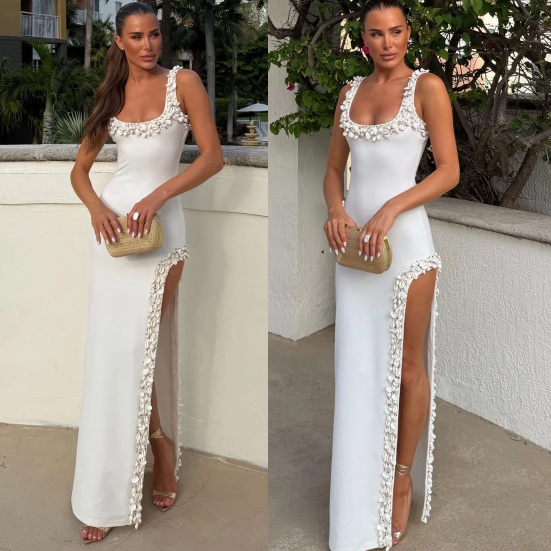 Sleeveless Split Spring Summer Dresses for Women Fashion Casual Jumpsuit Overall Playsuit
Sleeveless Split Spring Summer Dresses for Women Fashion Casual Jumpsuit Overall Playsuit
