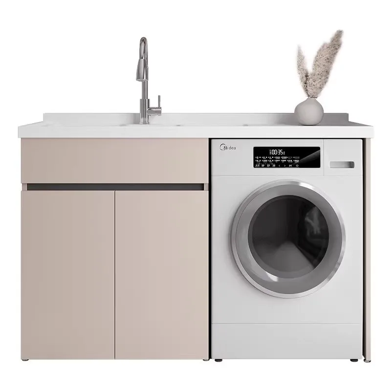 LMM Laundry Pool Household Laundry Desk Face Hand Basin Laundry Sink Integrated Cabinet with Rubbing Board
LMM Laundry Pool Household Laundry Desk Face Hand Basin Laundry Sink Integrated Cabinet with Rubbing Board