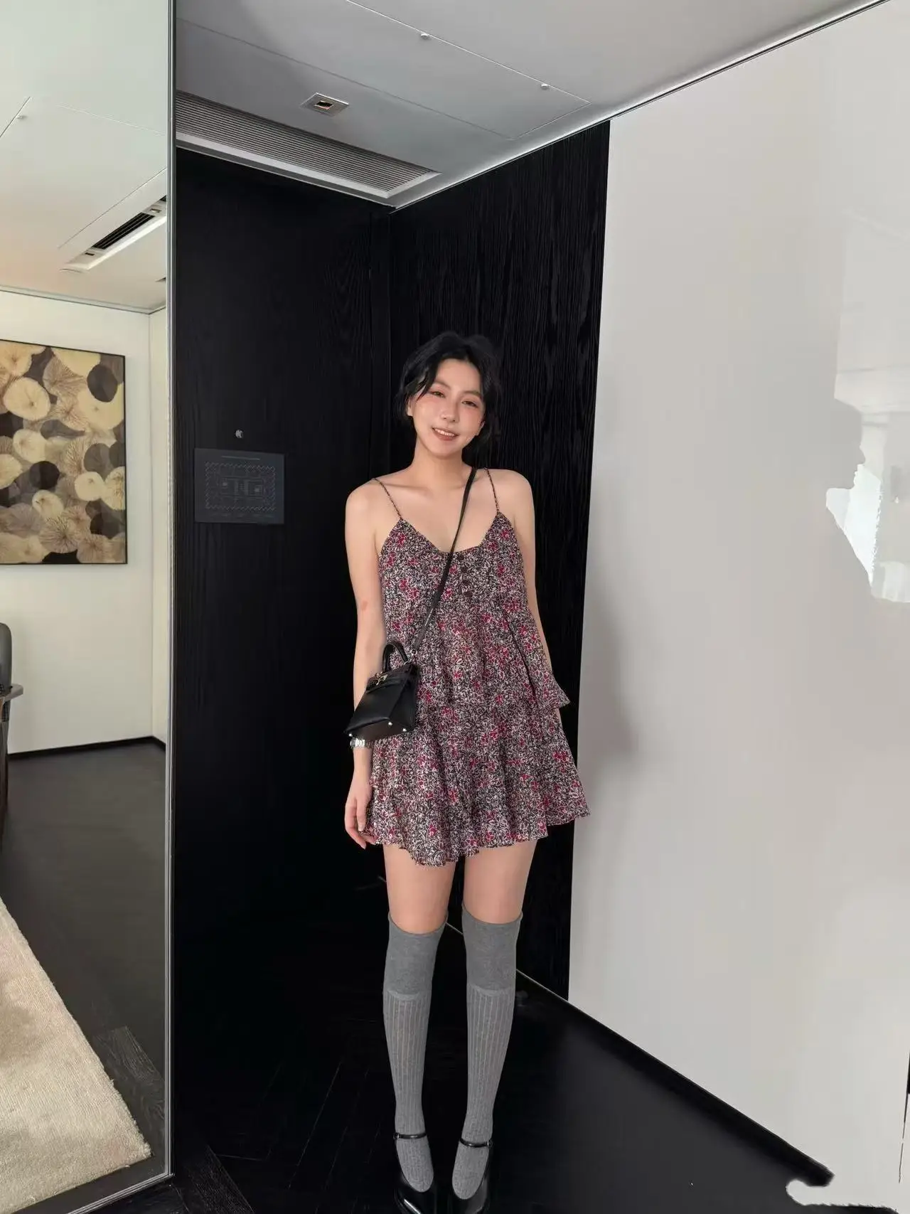 Withered Floral Print Pure Desire Camisole Vest+multi-layer Short Skirt Set New Two Piece Set Women's
Withered Floral Print Pure Desire Camisole Vest+multi-layer Short Skirt Set New Two Piece Set Women's