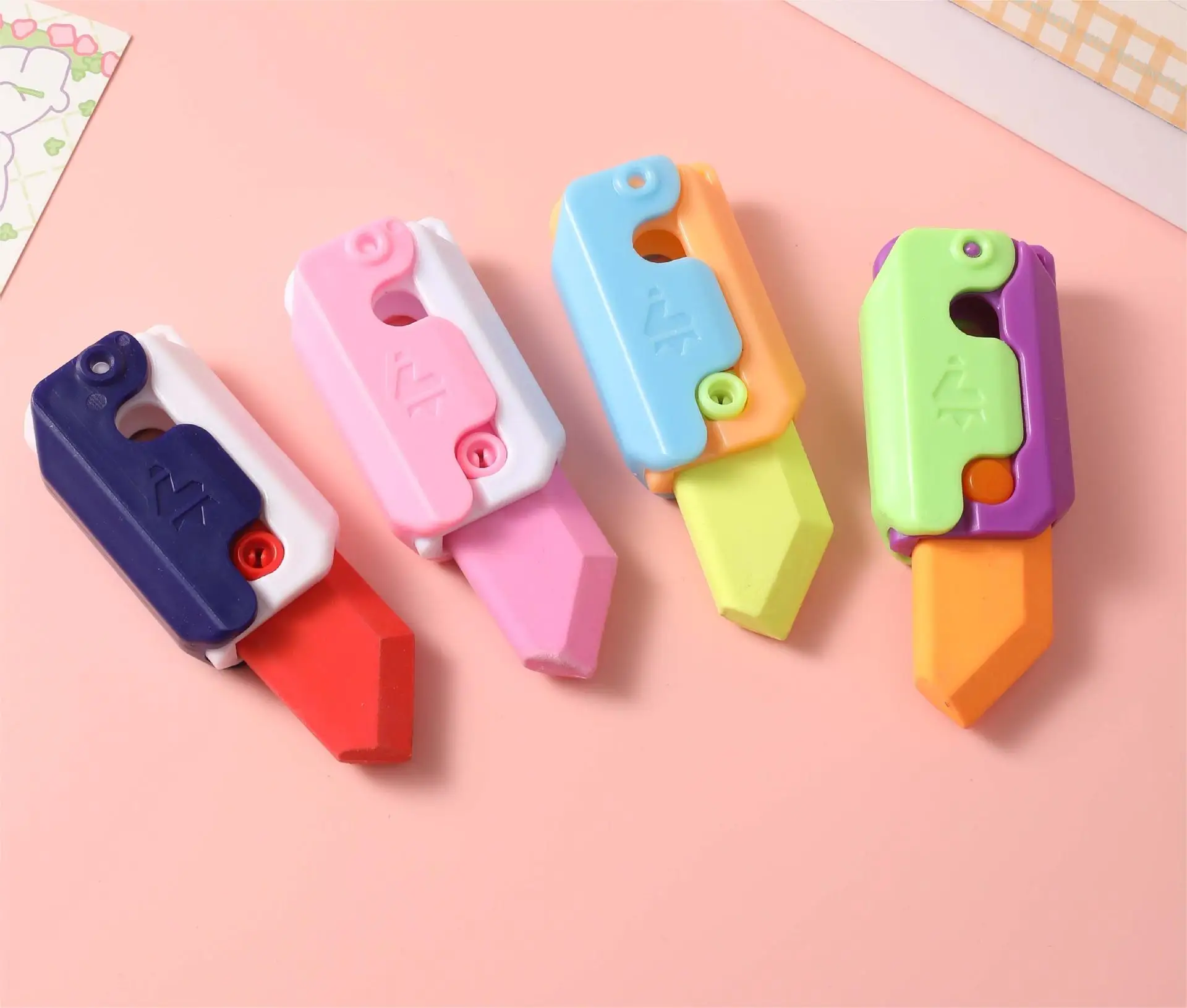 10 PCS Fashion 3D radish knife eraser Creative Knife Eraser Creative Stationery Decompression Gift 3D Carrot Gravity Eraser
10 PCS Fashion 3D radish knife eraser Creative Knife Eraser Creative Stationery Decompression Gift 3D Carrot Gravity Eraser