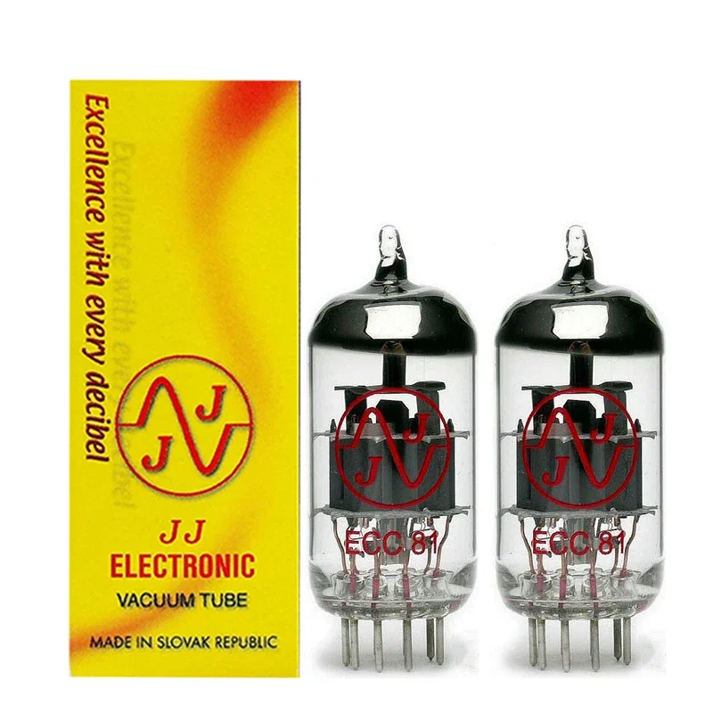 JJ ECC81 Vacuum Tube Replace 1E81CC ECC801S 12AT7 6201 Factory Test and Match Signal Tube Power Amplifier Amp
JJ ECC81 Vacuum Tube Replace 1E81CC ECC801S 12AT7 6201 Factory Test and Match Signal Tube Power Amplifier Amp