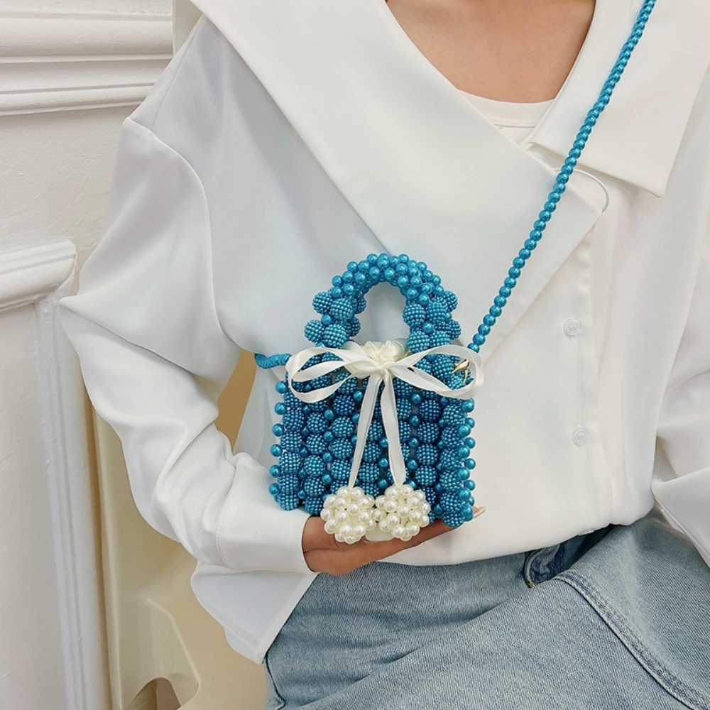 Handbag Party Banquet Bag Fairy Shoulder Bag Bowknot Handbag Pearl Shoulder Bag Messenger Bag P earl Bag for Women
Handbag Party Banquet Bag Fairy Shoulder Bag Bowknot Handbag Pearl Shoulder Bag Messenger Bag P earl Bag for Women