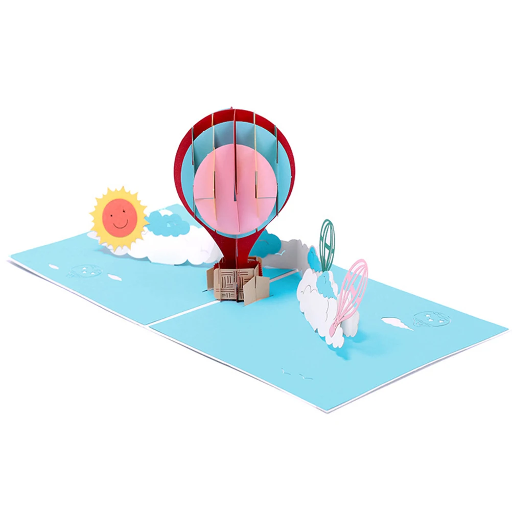 Printing Greeting Cards Hot Air Balloon Design Birthday Invitations Party Cards Quality Paper Kids Gift Joy Surprise
Printing Greeting Cards Hot Air Balloon Design Birthday Invitations Party Cards Quality Paper Kids Gift Joy Surprise