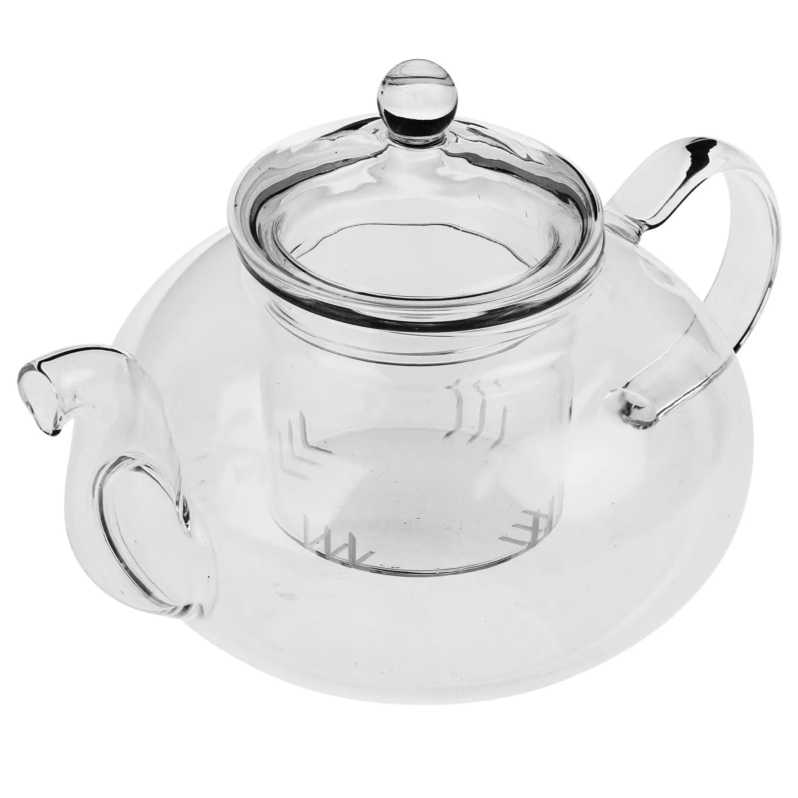 Heat-resistant Glass Teapot Kettle with Strainer Water Lids Loose Travel Clear Pots Small
Heat-resistant Glass Teapot Kettle with Strainer Water Lids Loose Travel Clear Pots Small