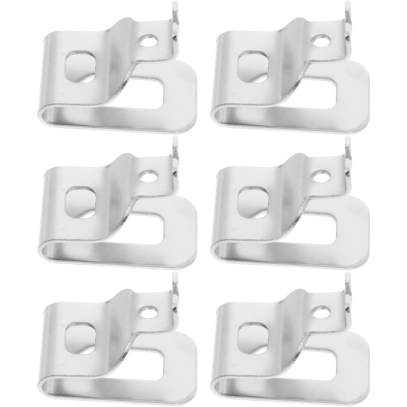 6 Pcs Hook Power Tool Buckle Belt Clip on Drill Holder Silver Stainless Steel Man 
6 Pcs Hook Power Tool Buckle Belt Clip on Drill Holder Silver Stainless Steel Man