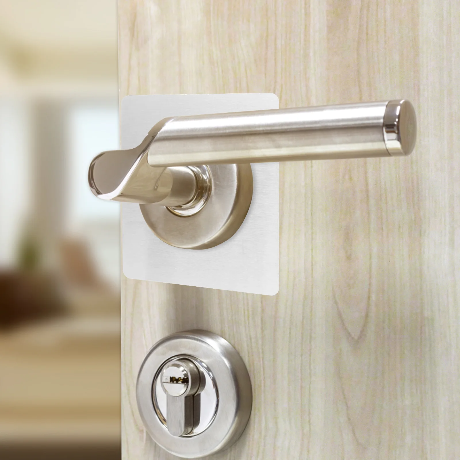 4pcs Door Lock Repair Plate Reinforcement for Wood Metal Doors Home Office Hotel Stainless Steel Security Hardware
4pcs Door Lock Repair Plate Reinforcement for Wood Metal Doors Home Office Hotel Stainless Steel Security Hardware