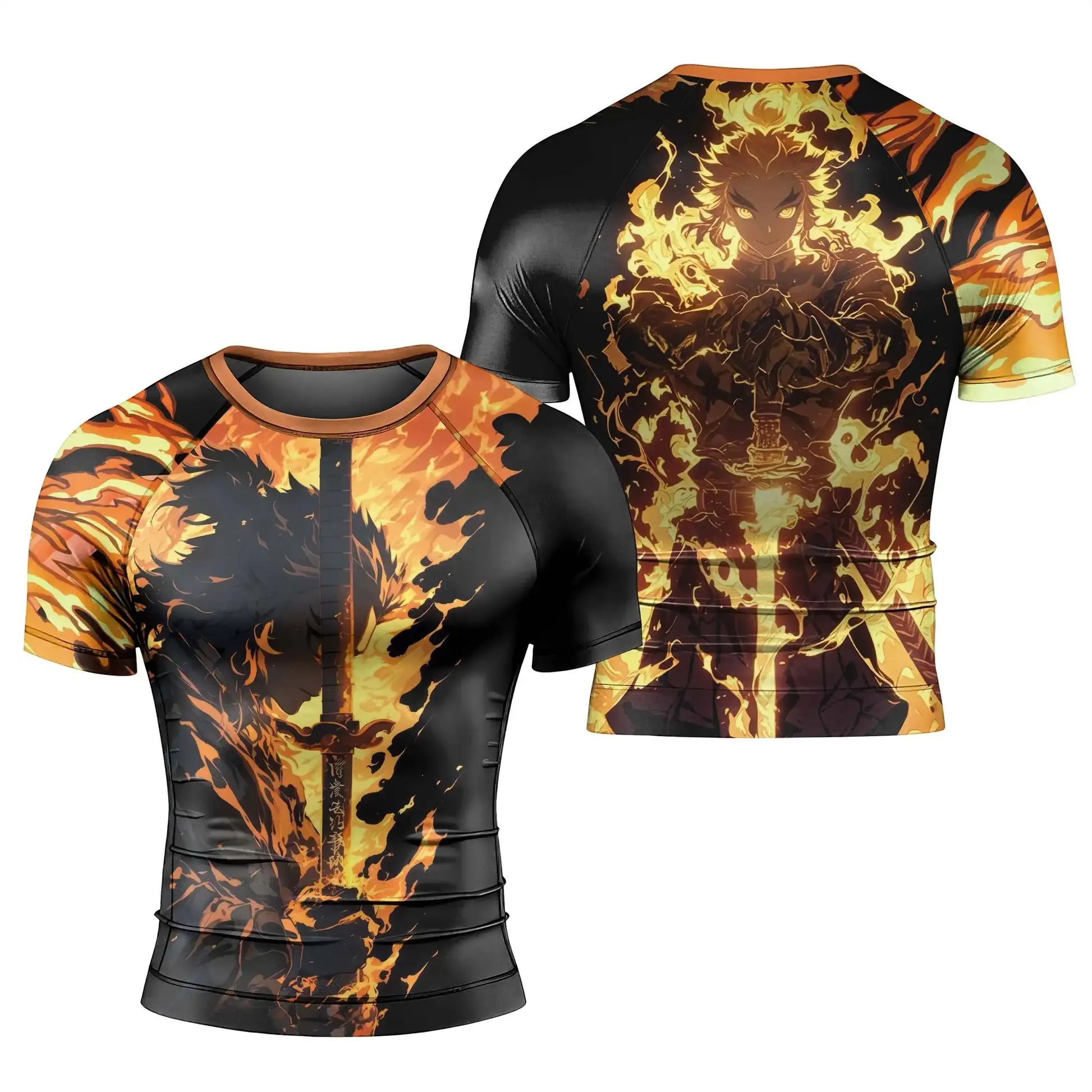 Новая летняя футболка Ghost Slayer Flame MMA Combo с коротким рукавом, семейная, дышащая, свободного кроя, для детей, для аэробных видов спорта и бега
Новая летняя футболка Ghost Slayer Flame MMA Combo с коротким рукавом, семейная, дышащая, свободного кроя, для детей, для аэробных видов спорта и бега