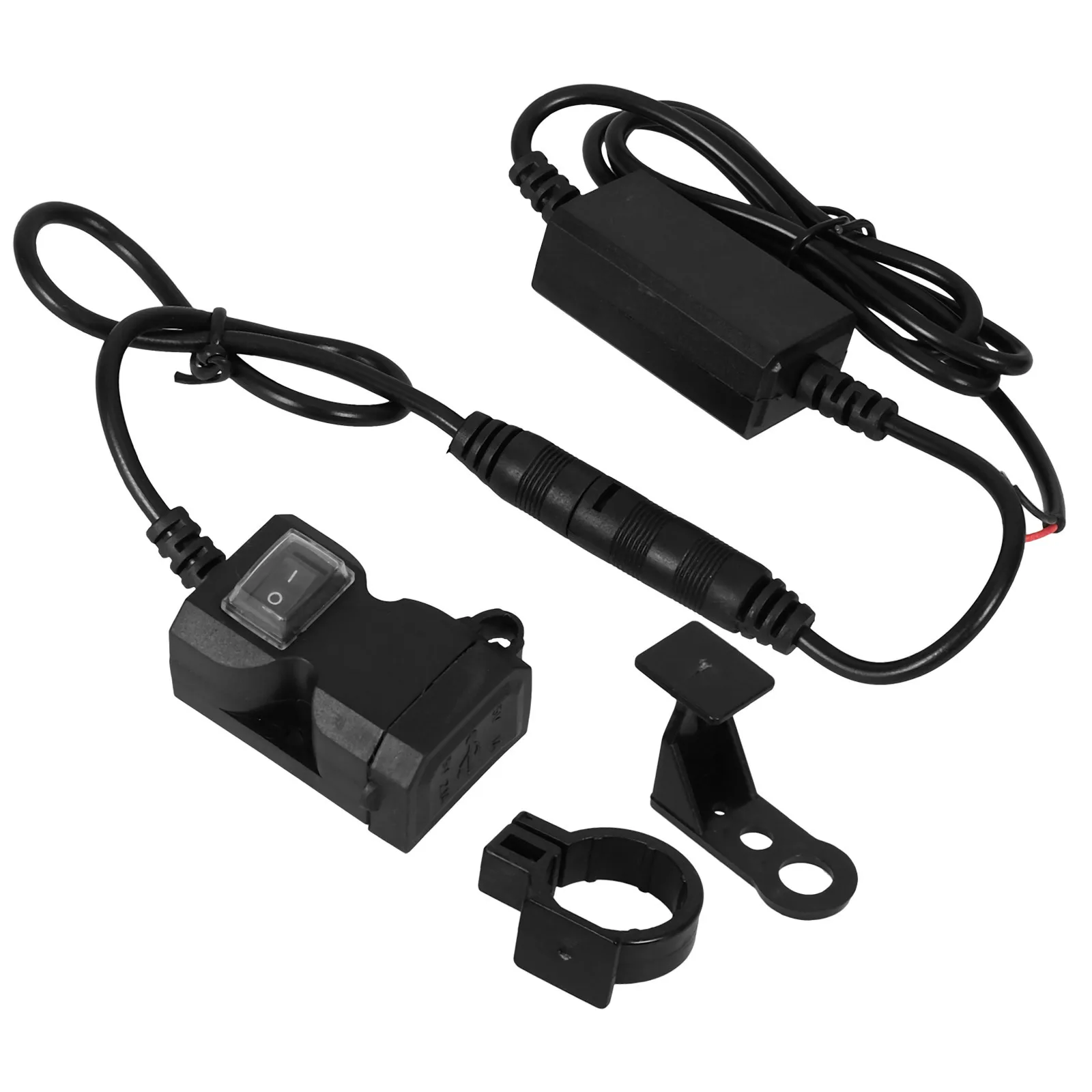 Dual Usb Port Motorcycle Fast Charging Handlebar Mount Adapter For Phone, Motorcycle Charging Device, Motorbike
Dual Usb Port Motorcycle Fast Charging Handlebar Mount Adapter For Phone, Motorcycle Charging Device, Motorbike