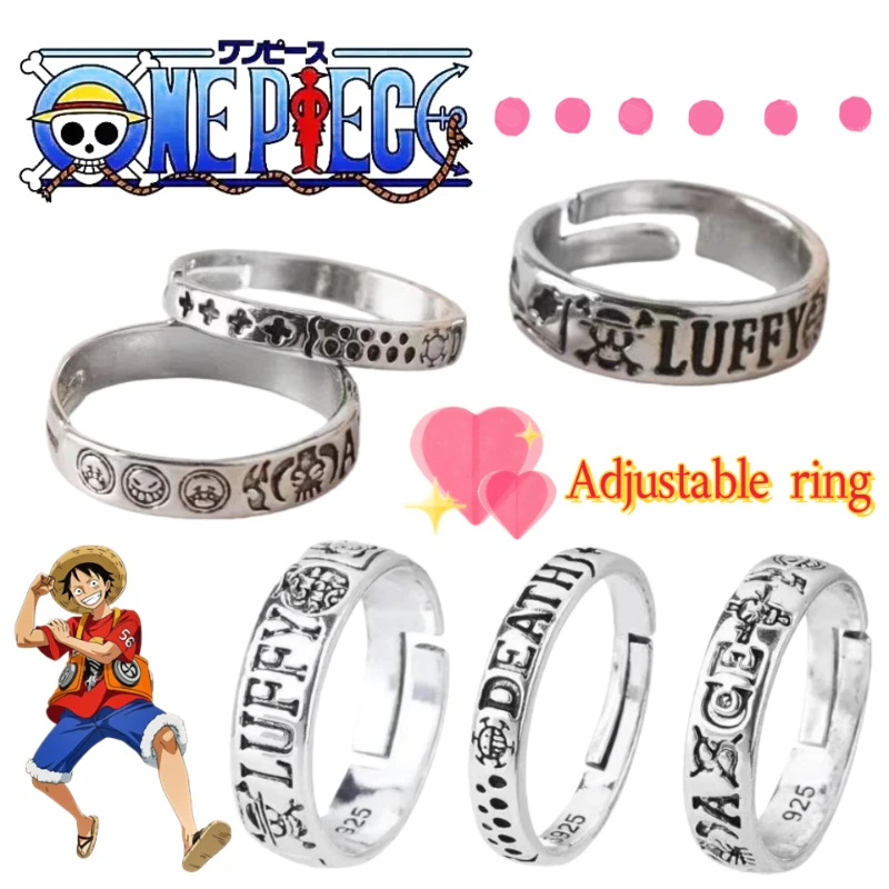 One Piece Monkey D. Luffy Roronoa Zoro Two-dimensional Adjustable Ring Couple High Appearance Fashion Personalized Accessories
One Piece Monkey D. Luffy Roronoa Zoro Two-dimensional Adjustable Ring Couple High Appearance Fashion Personalized Accessories