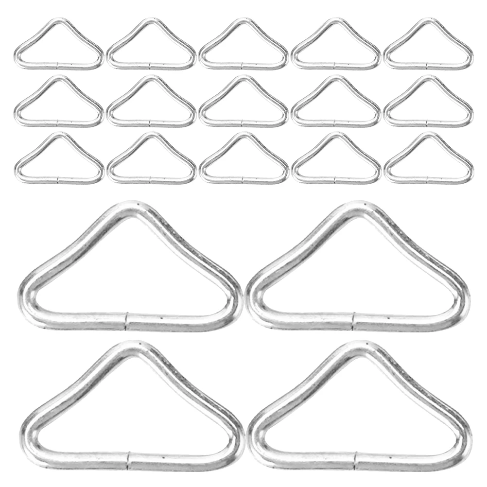 35pcs Buckle Triangle Rings Scratch Resistant Safety Harness Repair Metal Galvanized Steel Repair Buckle For Straps Part
35pcs Buckle Triangle Rings Scratch Resistant Safety Harness Repair Metal Galvanized Steel Repair Buckle For Straps Part