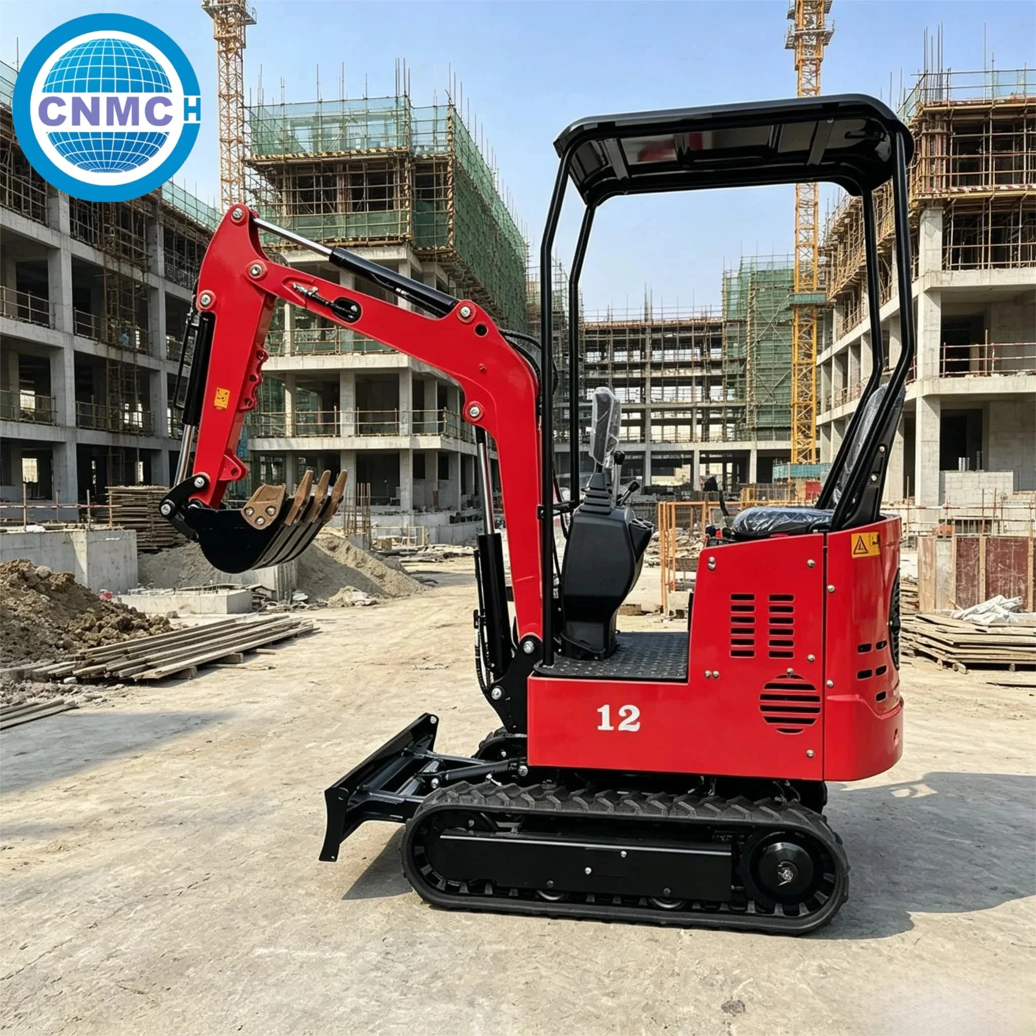 CNMC Mini Crawler Excavator 1.2 Tons Briggs & Stratton Excavator Digger EPA CE Certification Compact Excavator Garden Farm Use
CNMC Mini Crawler Excavator 1.2 Tons Briggs & Stratton Excavator Digger EPA CE Certification Compact Excavator Garden Farm Use