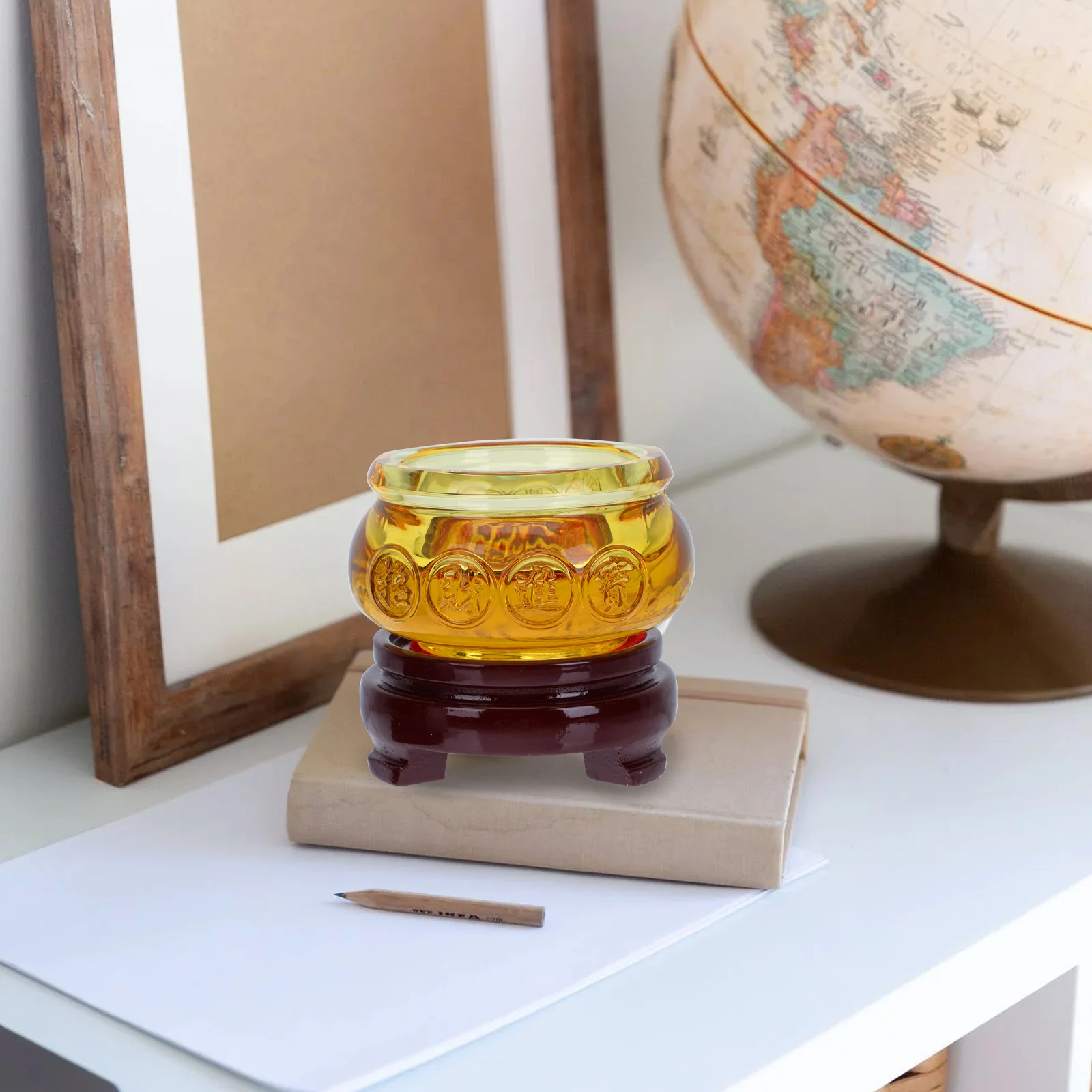 Glass Cornucopia Treasure Bowl Home Desktop Decoration Wealth Prosperity nament Topaz Decor Home Craft Mini Model
Glass Cornucopia Treasure Bowl Home Desktop Decoration Wealth Prosperity nament Topaz Decor Home Craft Mini Model