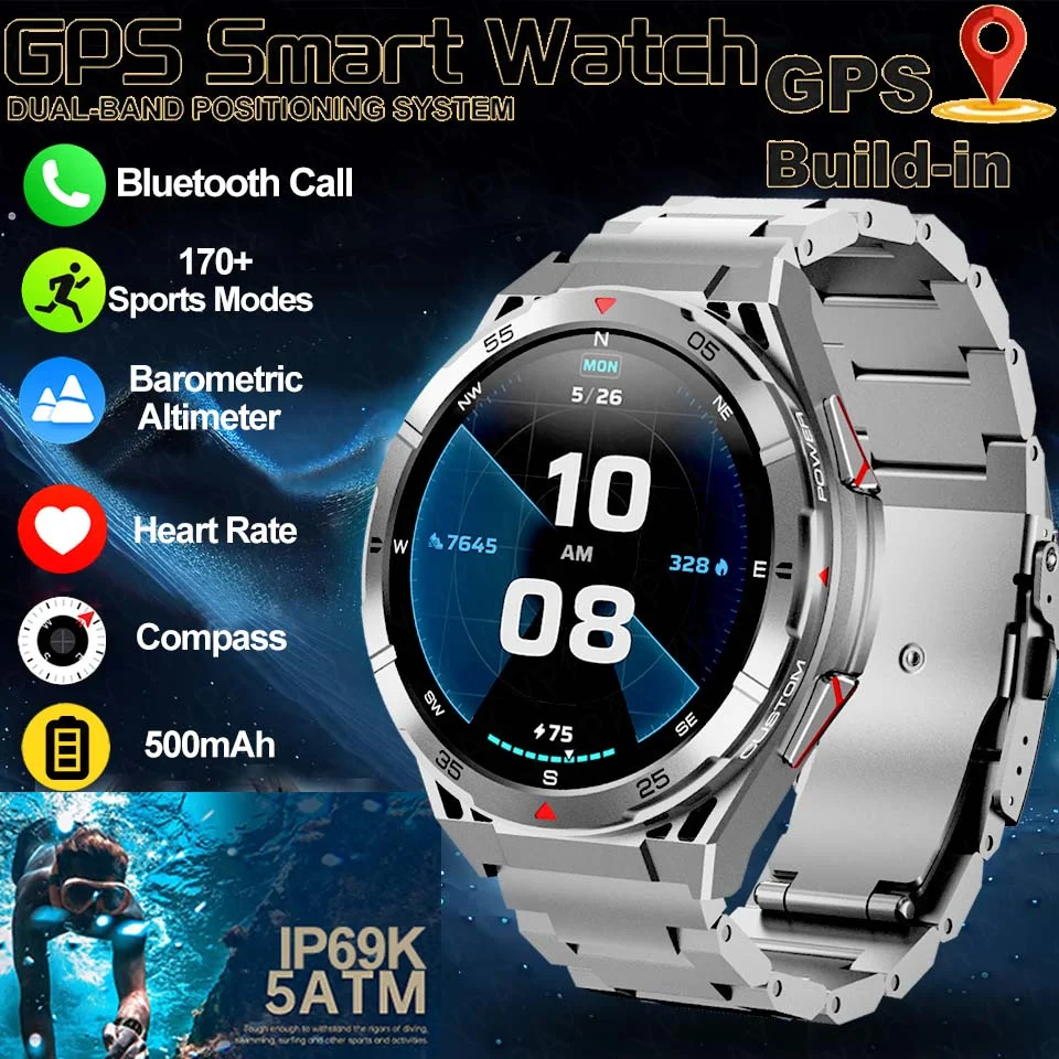 2025 New For HUAWEI Xiaomi Dual-Band Satellite Built-in GPS Smart Watch 1.43'' AMOLED 10ATM Waterproof Bluetooth Call Smartwatch
2025 New For HUAWEI Xiaomi Dual-Band Satellite Built-in GPS Smart Watch 1.43'' AMOLED 10ATM Waterproof Bluetooth Call Smartwatch