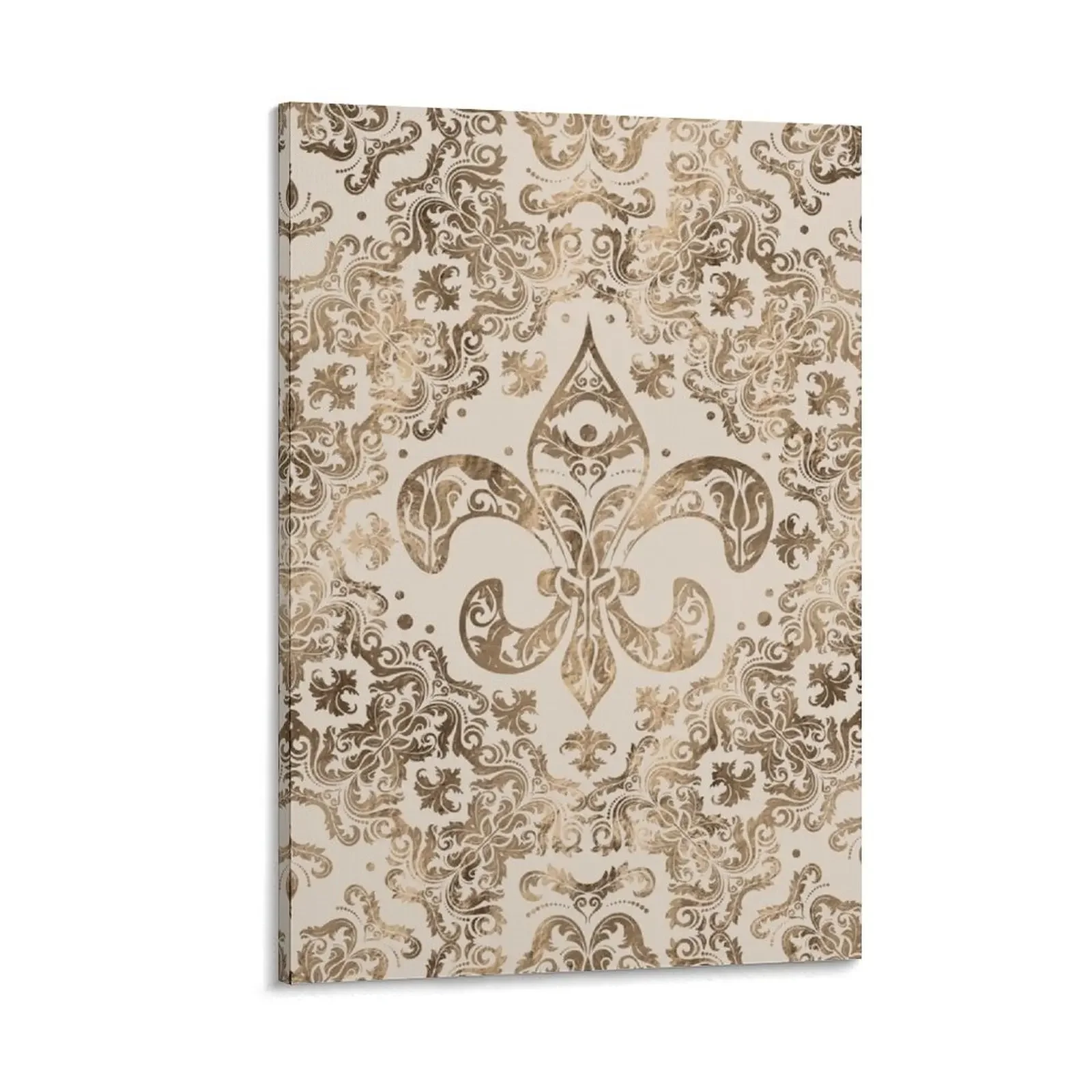 Fleur-de-lis Ornament - pastel gold Canvas Painting Home decoration Decorative paintings home decoration accessories
Fleur-de-lis Ornament - pastel gold Canvas Painting Home decoration Decorative paintings home decoration accessories