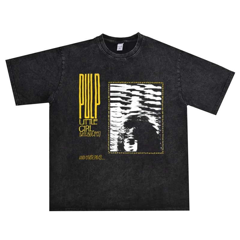 2025 Rock Pulp, The Pulp Band, Printed T-shirts, Short Sleeves, Men's and Women's, Pure Cotton Heavyweight
2025 Rock Pulp, The Pulp Band, Printed T-shirts, Short Sleeves, Men's and Women's, Pure Cotton Heavyweight