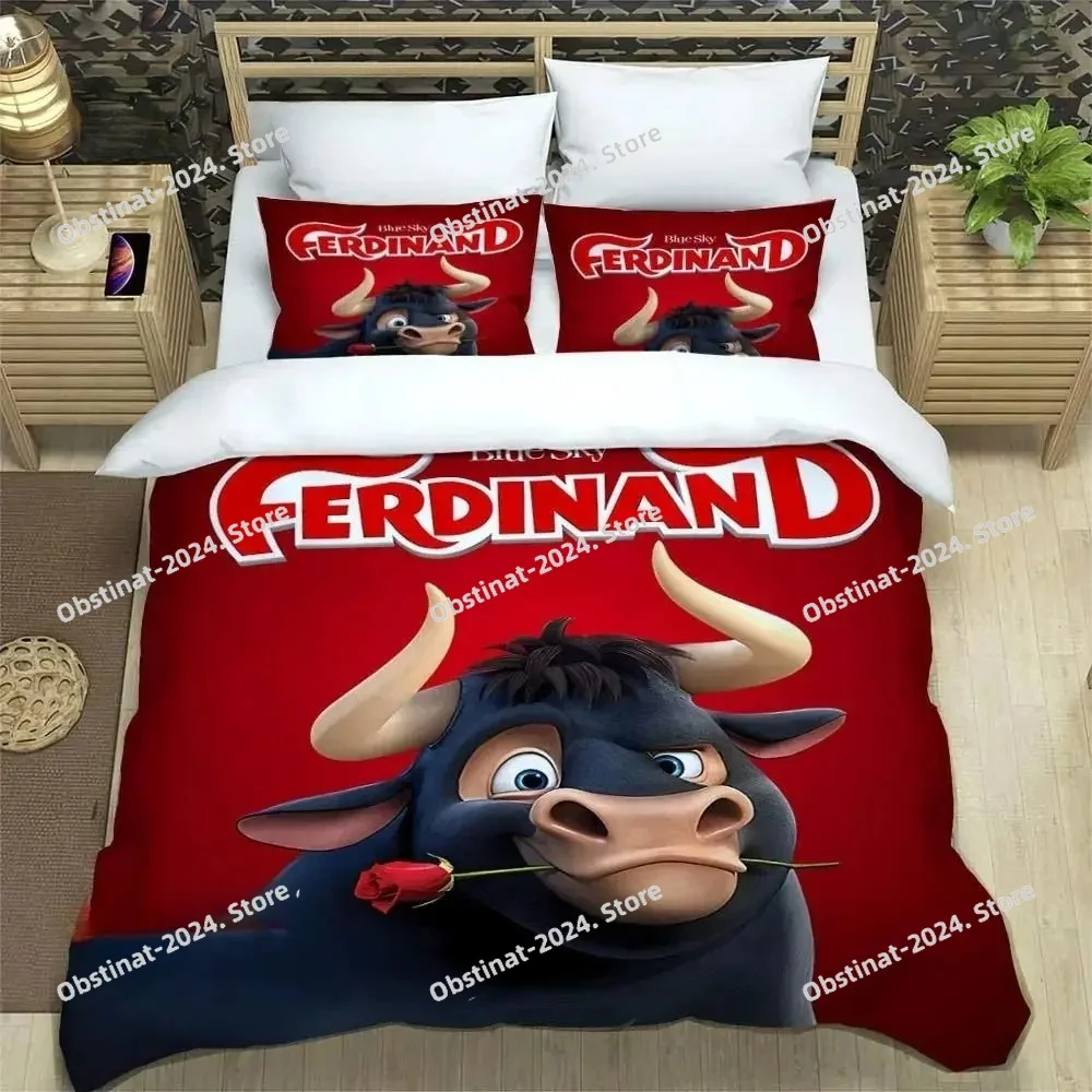 3D Print Fashion Cartoon Ferdinand Bedding Set Boys Girls Twin Queen King Size Duvet Cover Pillowcase Bed boys Adult Bedroom
3D Print Fashion Cartoon Ferdinand Bedding Set Boys Girls Twin Queen King Size Duvet Cover Pillowcase Bed boys Adult Bedroom