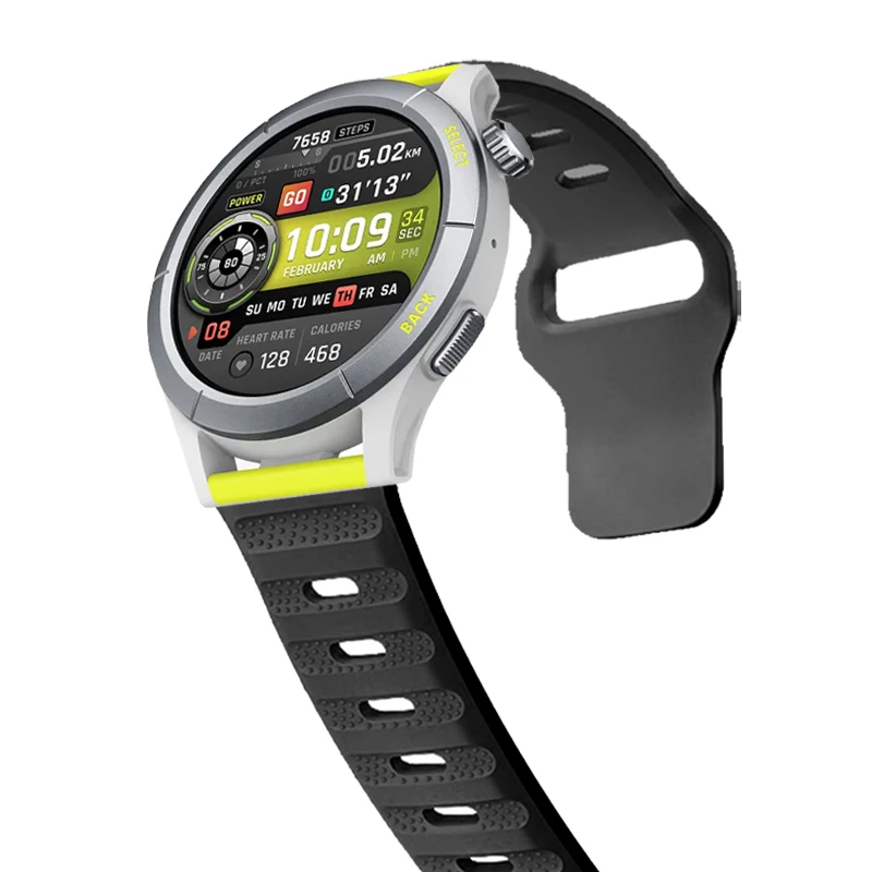 Sports Silicone Strap For Amazfit Cheetah Pro / Round Watch Band For Amazfit GTR 4 Ltd Edition GTR3 Pro 2 GTS mini Bip Wristband
Sports Silicone Strap For Amazfit Cheetah Pro / Round Watch Band For Amazfit GTR 4 Ltd Edition GTR3 Pro 2 GTS mini Bip Wristband
