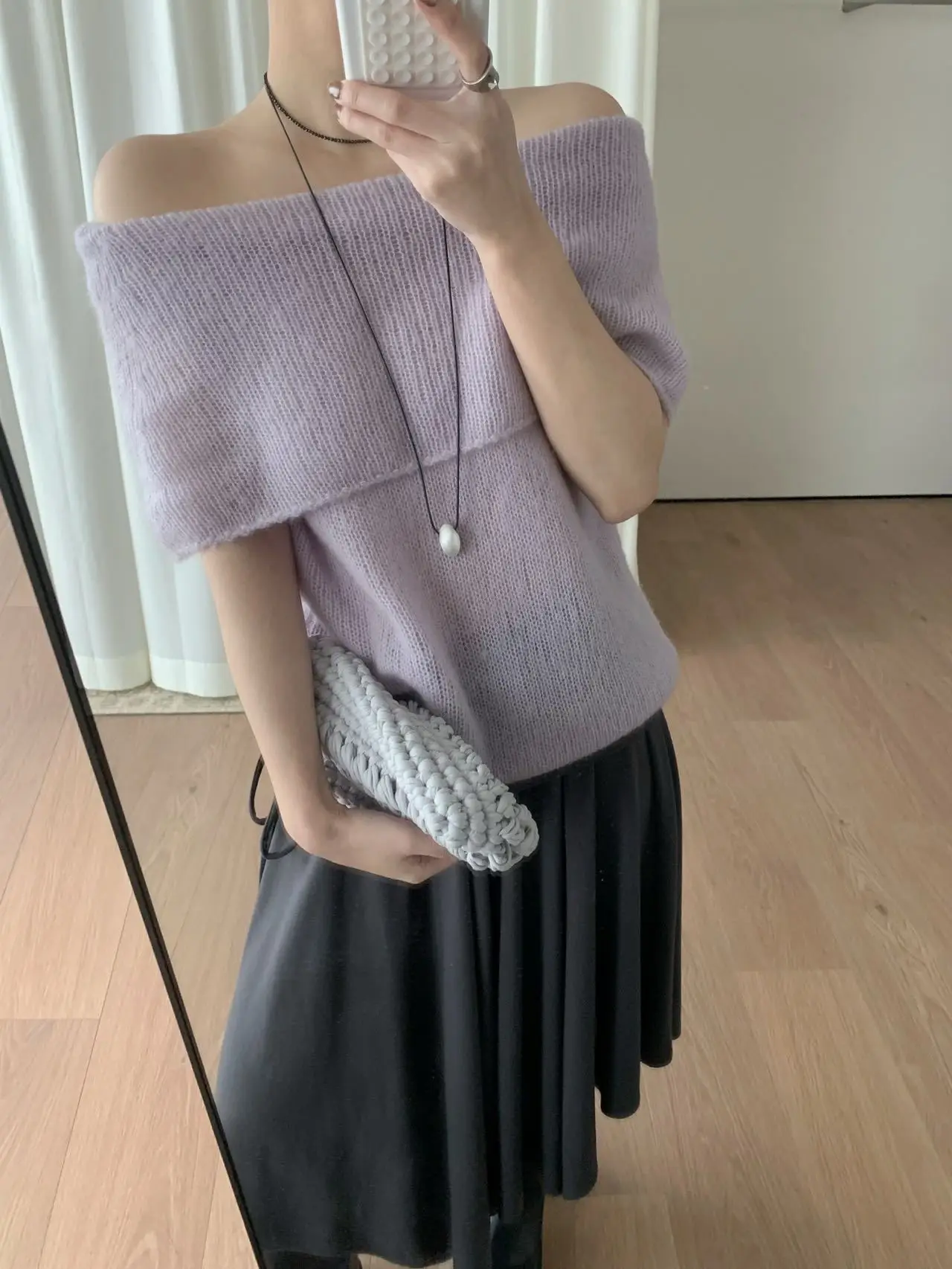 Fashionable One-Shoulder Slimming Soft Pure Color Long Sleeve Knitted Sweater Women's T4708 Comfortable Casual Commute Style
Fashionable One-Shoulder Slimming Soft Pure Color Long Sleeve Knitted Sweater Women's T4708 Comfortable Casual Commute Style