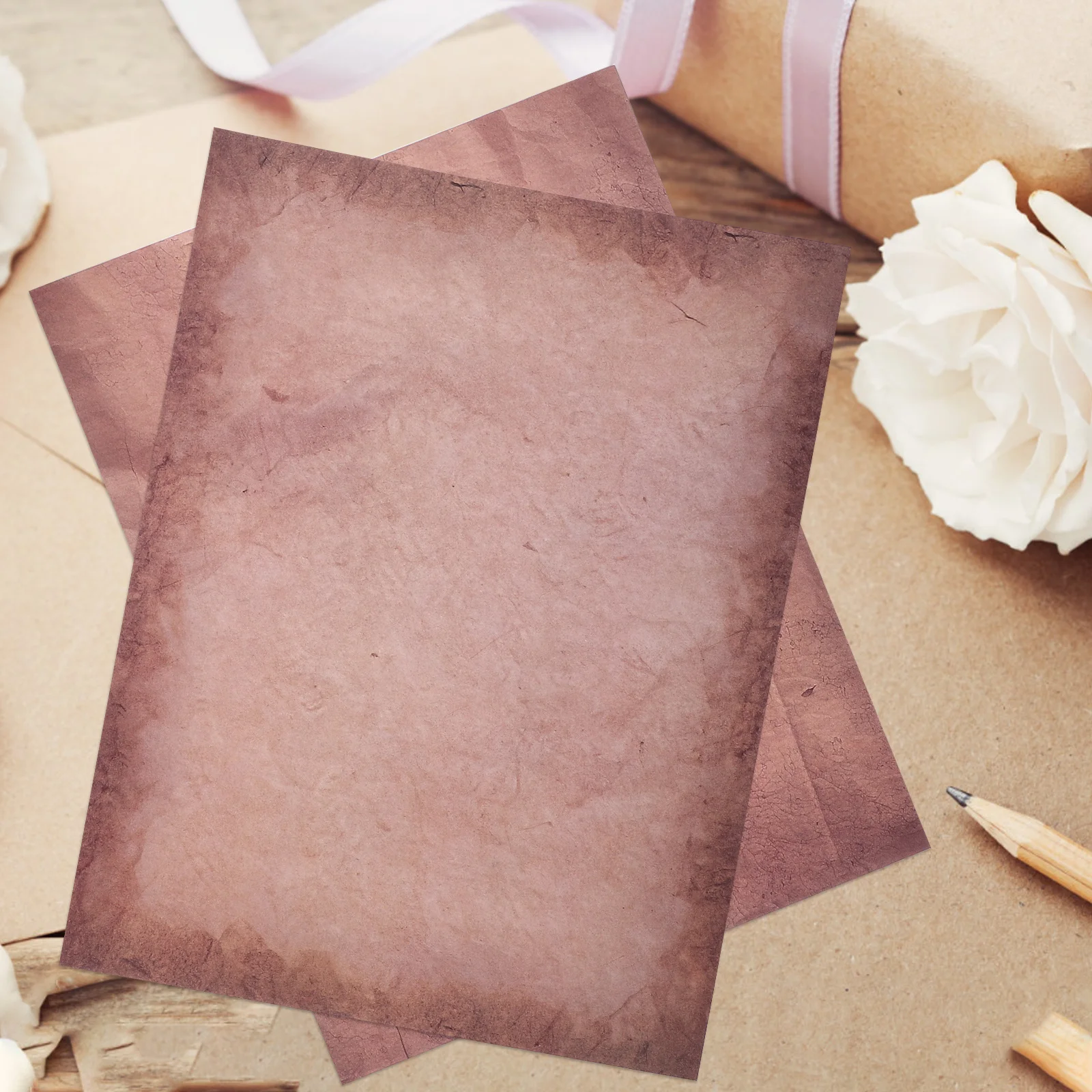 48 Sheets Vintage Letter Papers Double Sided Old Typewriter Style Thick Writing Paper Printer Paper for Certificates
48 Sheets Vintage Letter Papers Double Sided Old Typewriter Style Thick Writing Paper Printer Paper for Certificates