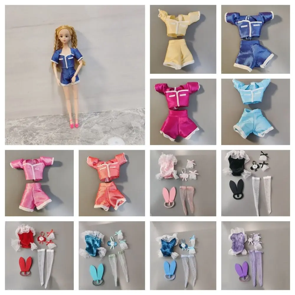 Interesting Cloth Doll Short Sleeve Shorts Lace Bunny Dress Doll Accessories Doll Headband Kids Toys
Interesting Cloth Doll Short Sleeve Shorts Lace Bunny Dress Doll Accessories Doll Headband Kids Toys