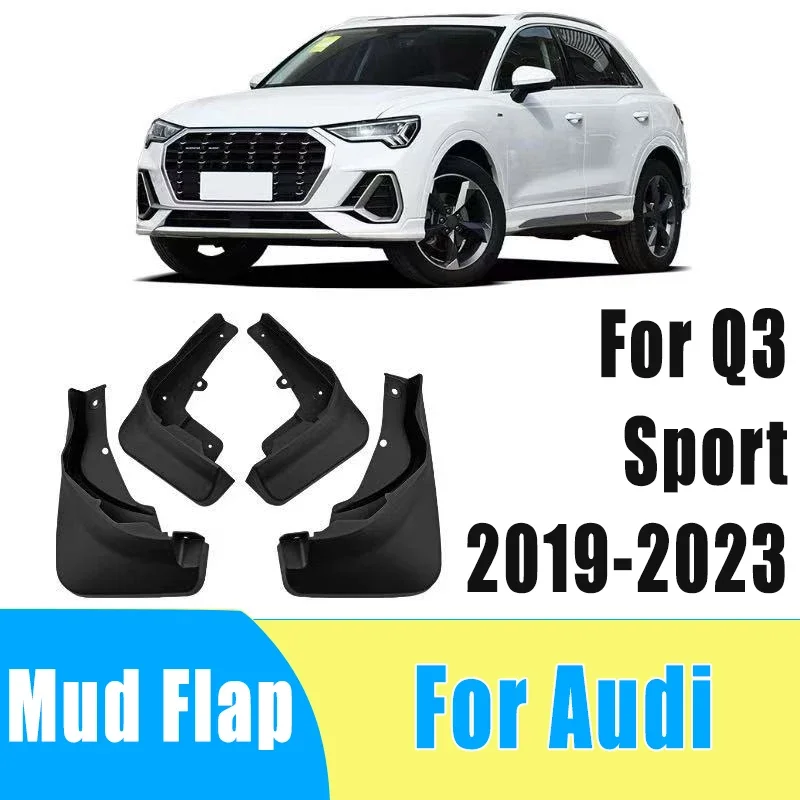 4pcs Waterproof Mud Flaps for Q3 Sportback 2019-2023 Anti-Splash Mudguard Fender Trim Car Accessories
4pcs Waterproof Mud Flaps for Q3 Sportback 2019-2023 Anti-Splash Mudguard Fender Trim Car Accessories