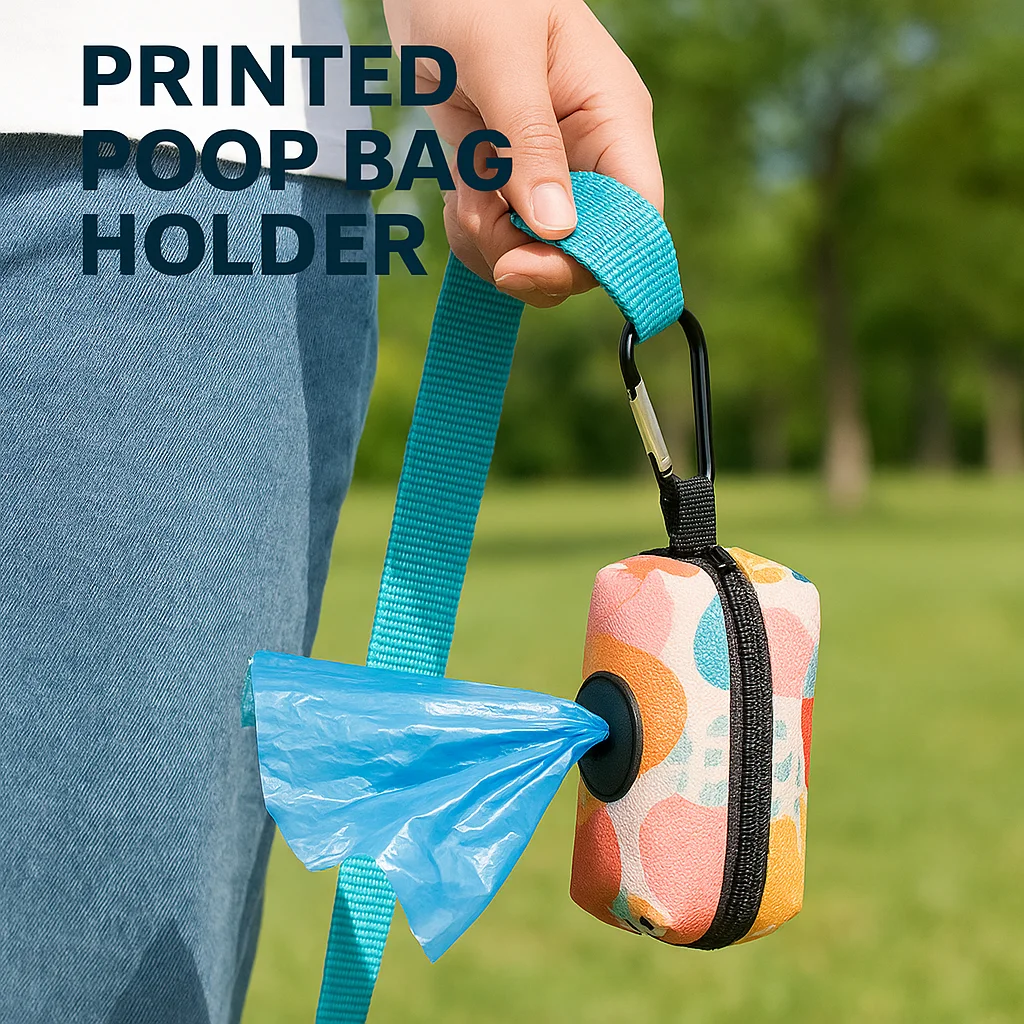 Fashion Printed Pet Poop Bag Holder Portable Dog Waste Bag Dispenser Outdoor Walking Garbage Pouch for Travel
Fashion Printed Pet Poop Bag Holder Portable Dog Waste Bag Dispenser Outdoor Walking Garbage Pouch for Travel
