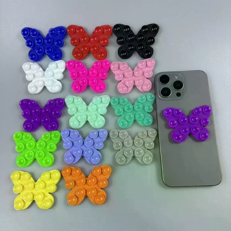 1Pcs Phone Fixture Suction Cup Silicone Butterfly Double-sided Suction Cup Back Adhesive Mobile Phone Rubber Suction Cup
1Pcs Phone Fixture Suction Cup Silicone Butterfly Double-sided Suction Cup Back Adhesive Mobile Phone Rubber Suction Cup