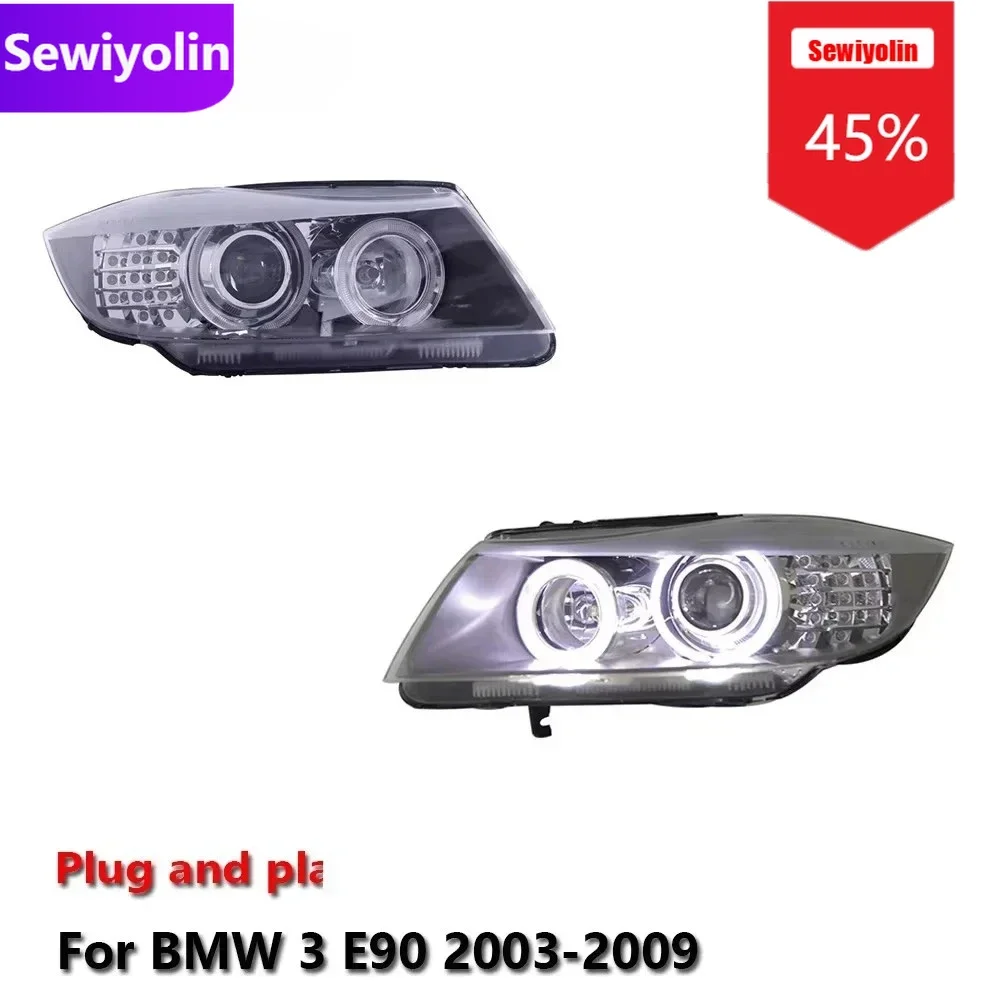 Car DRL LED Headlight Light Assemblies For BMW 3 E90 2003-2009 Auto Fog DRL Brake Turn Signal Lamp Plug and Play
Car DRL LED Headlight Light Assemblies For BMW 3 E90 2003-2009 Auto Fog DRL Brake Turn Signal Lamp Plug and Play