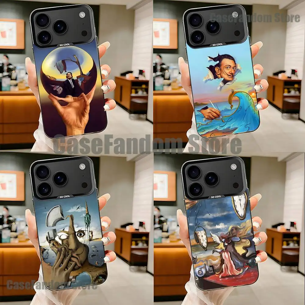 S-Salvador D-Dali Art Phone Case For iPhone 17,16,15,14,13,12,11,Pro,Max,Plus,Black Matte Shockproof Cover
S-Salvador D-Dali Art Phone Case For iPhone 17,16,15,14,13,12,11,Pro,Max,Plus,Black Matte Shockproof Cover