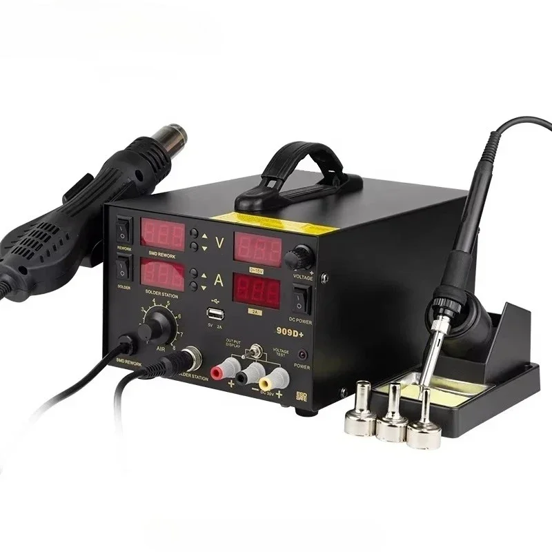 3 in 1 Digital Smart Thermostat Mobile Phone Repair Test Tool Power Supply Hot Air Gun Welding Station
3 in 1 Digital Smart Thermostat Mobile Phone Repair Test Tool Power Supply Hot Air Gun Welding Station