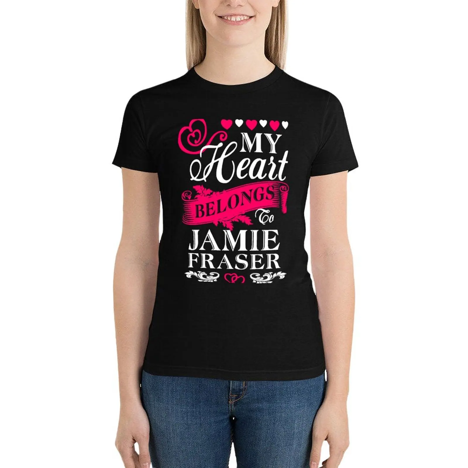 MY HEART BELONGS TO JAMIE FRASER T-Shirt aesthetic clothes Aesthetic clothing graphics T-shirts for Women
MY HEART BELONGS TO JAMIE FRASER T-Shirt aesthetic clothes Aesthetic clothing graphics T-shirts for Women