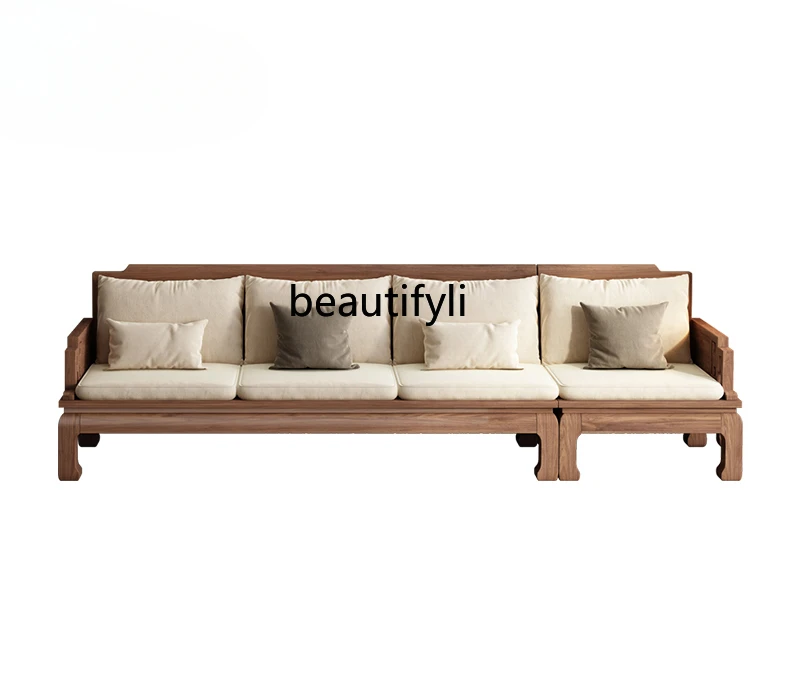 South American walnut new Chinese-style solid wood sofa concubine collapse corner living room small apartment
South American walnut new Chinese-style solid wood sofa concubine collapse corner living room small apartment