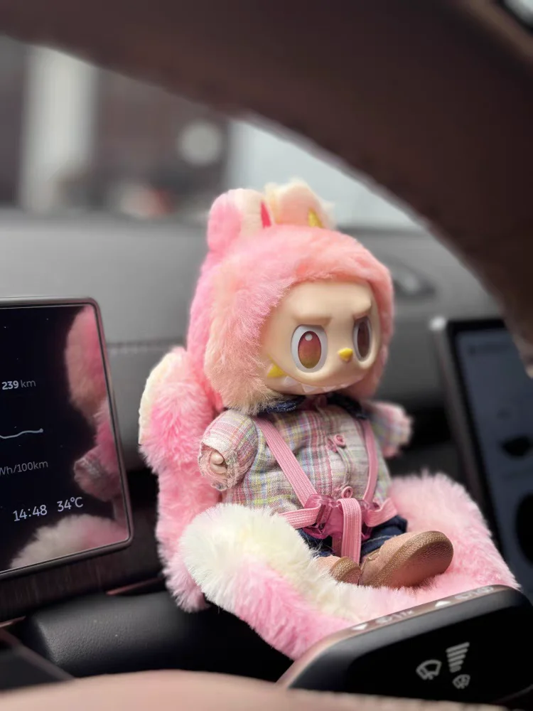 For 17cm Labubu 3.0 Big into Energy Series Accessories Labubu plush safety seat with seat belt attached Labubu Ropa
For 17cm Labubu 3.0 Big into Energy Series Accessories Labubu plush safety seat with seat belt attached Labubu Ropa