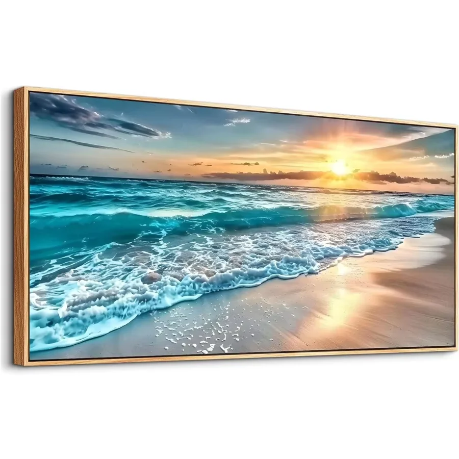 DIY Diamond Painting Set,Full Square Round Sunrise Sea Beach Landscape Diamond Art Mosaic Craft Handmade Home Decor
DIY Diamond Painting Set,Full Square Round Sunrise Sea Beach Landscape Diamond Art Mosaic Craft Handmade Home Decor