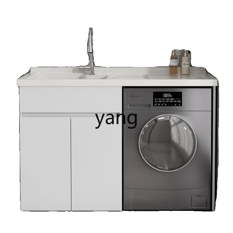 LMM Honeycomb Aluminum Balcony All-in-One Cabinet Combination Wash Wardrobe Laundry Inter-Platform Basin with Washboard
LMM Honeycomb Aluminum Balcony All-in-One Cabinet Combination Wash Wardrobe Laundry Inter-Platform Basin with Washboard