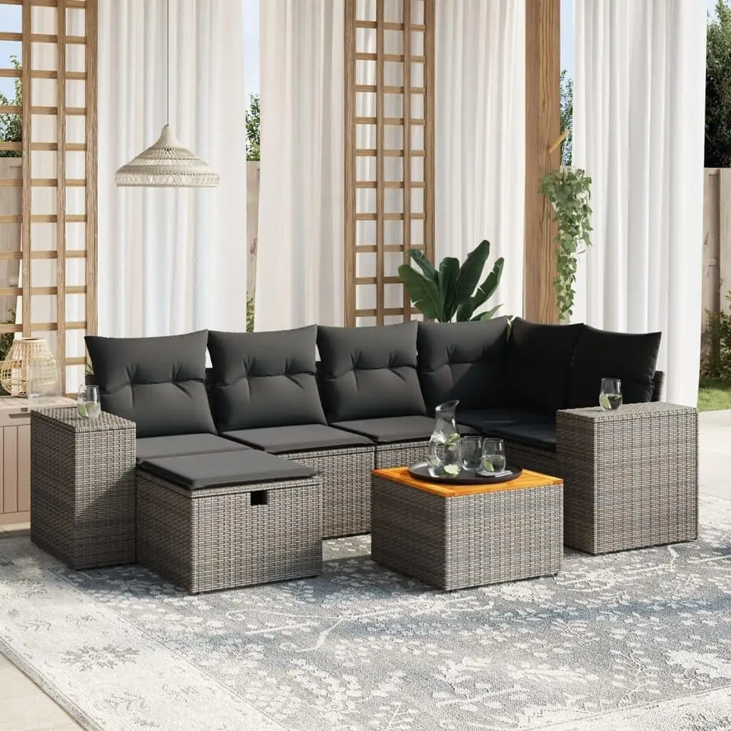 Stylish Grey Garden Sofa Set Outdoor Furniture Lounge Seating Comfortable and Durable for Patio Balcony or Backyard
Stylish Grey Garden Sofa Set Outdoor Furniture Lounge Seating Comfortable and Durable for Patio Balcony or Backyard