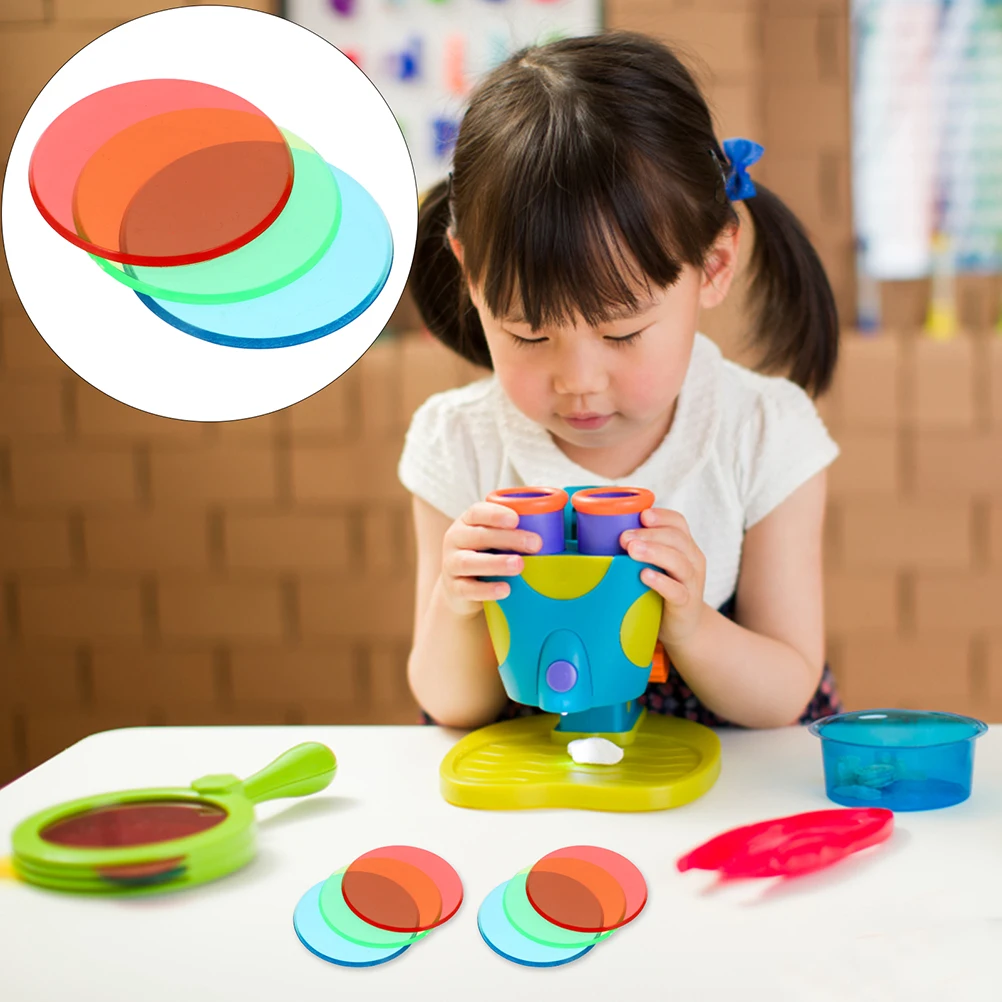 3 Sets/Total Filter Color Teaching Tools Colored Chips Optics Physics Board Cognitive Portable Light Child
3 Sets/Total Filter Color Teaching Tools Colored Chips Optics Physics Board Cognitive Portable Light Child