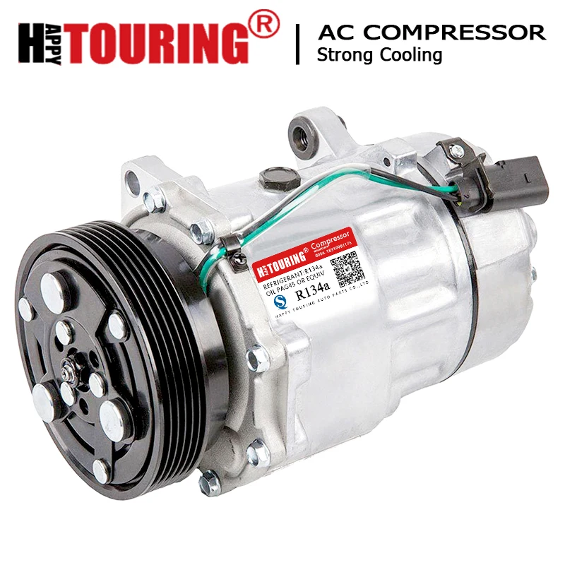 For Sd7v16 Compressor AUDI A3 TT 1J0820803A 1J0820803AX 1J0820803B 1J0820803K 1J0820803KX 1J0820803L 1J0820803LX 1J0820803N
For Sd7v16 Compressor AUDI A3 TT 1J0820803A 1J0820803AX 1J0820803B 1J0820803K 1J0820803KX 1J0820803L 1J0820803LX 1J0820803N